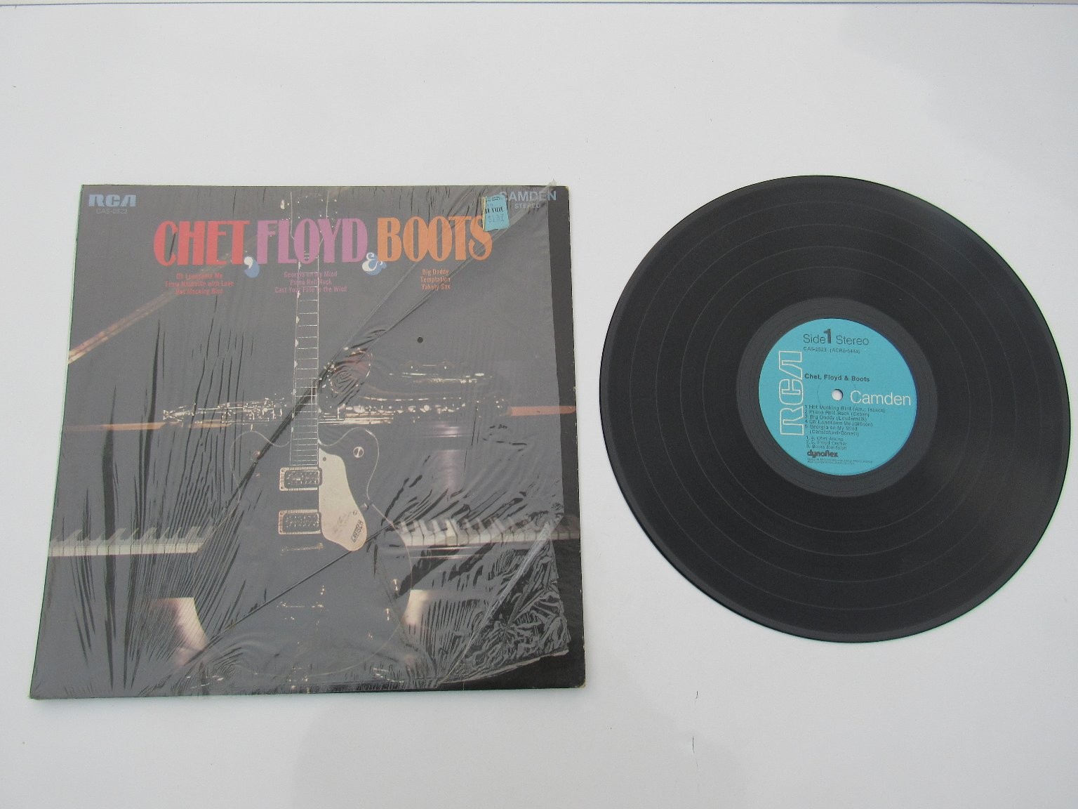 Chet, Floyd & Boots – Boots LP Record 1970s RCA Camden Country Dynaflex 33 RPM