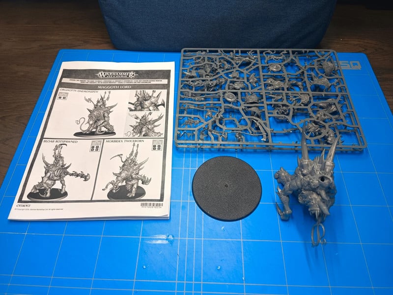 Warhammer Age of Sigmar Morbidex Twiceborn Maggotkin of Nurgle