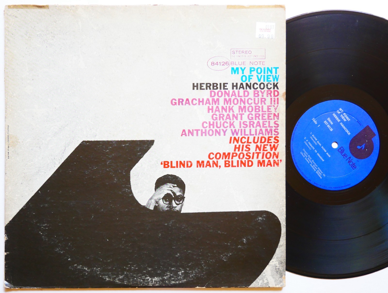 HERBIE HANCOCK My Point Of View LP BLUE NOTE BST 84126 US 1975 RVG Hank Mobley