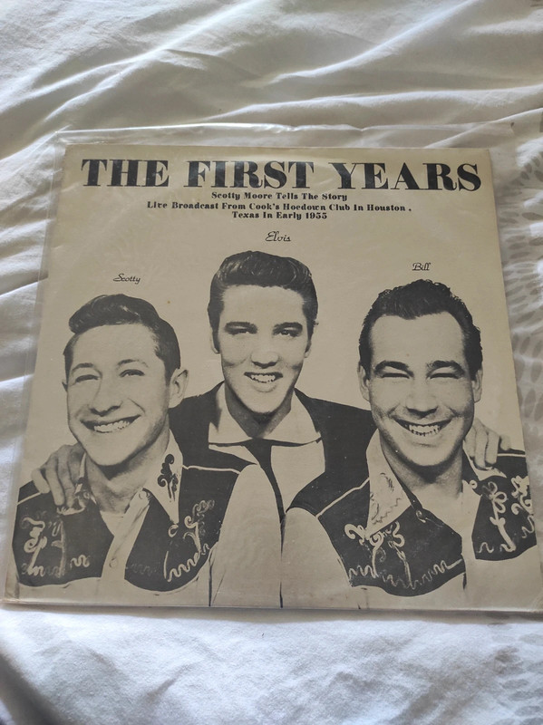 Vinyl the first years scotty moore Elvis Presley