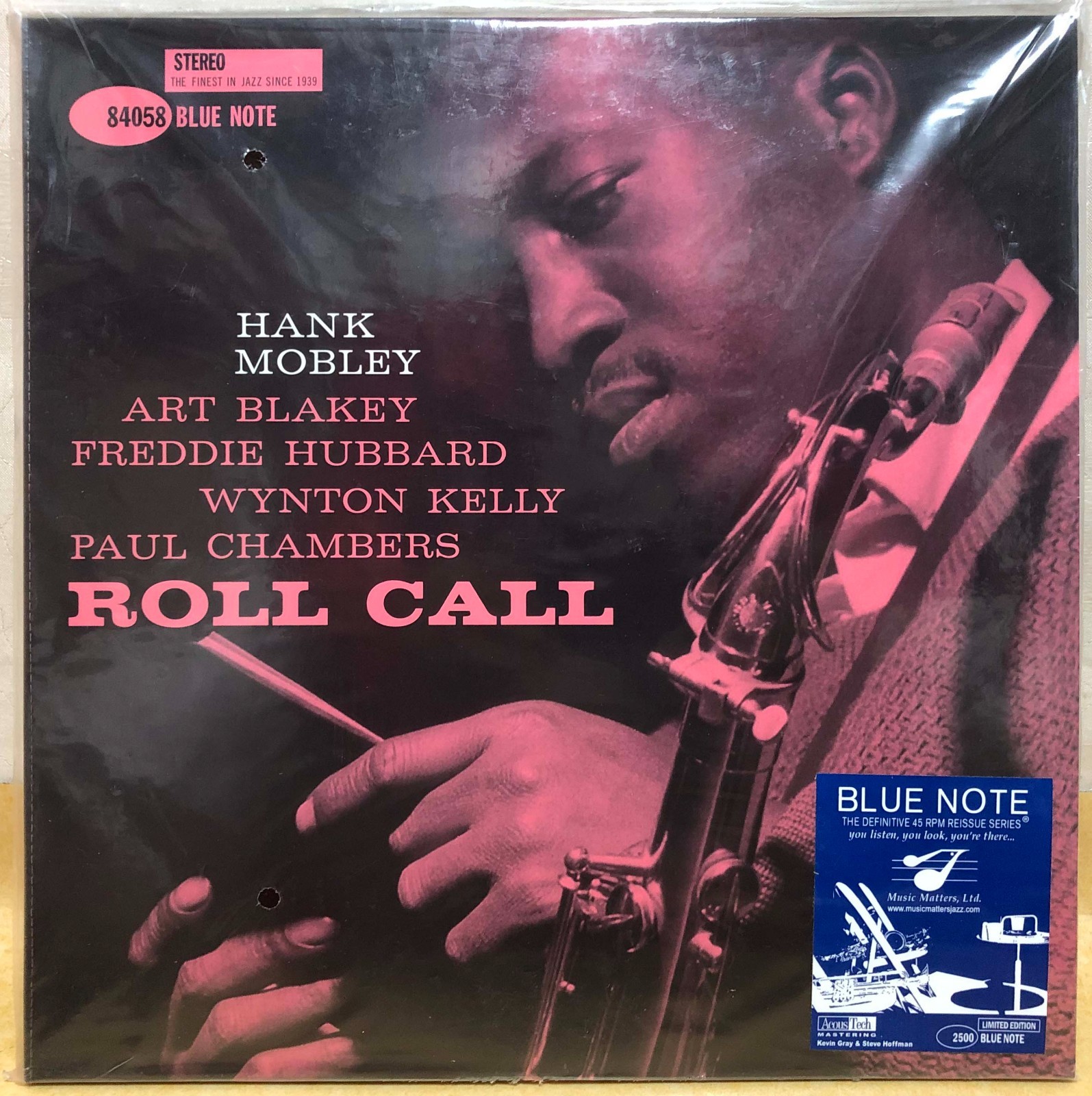 Hank Mobley - Roll Call Music Matters 45RPM 2LP Limited Edition