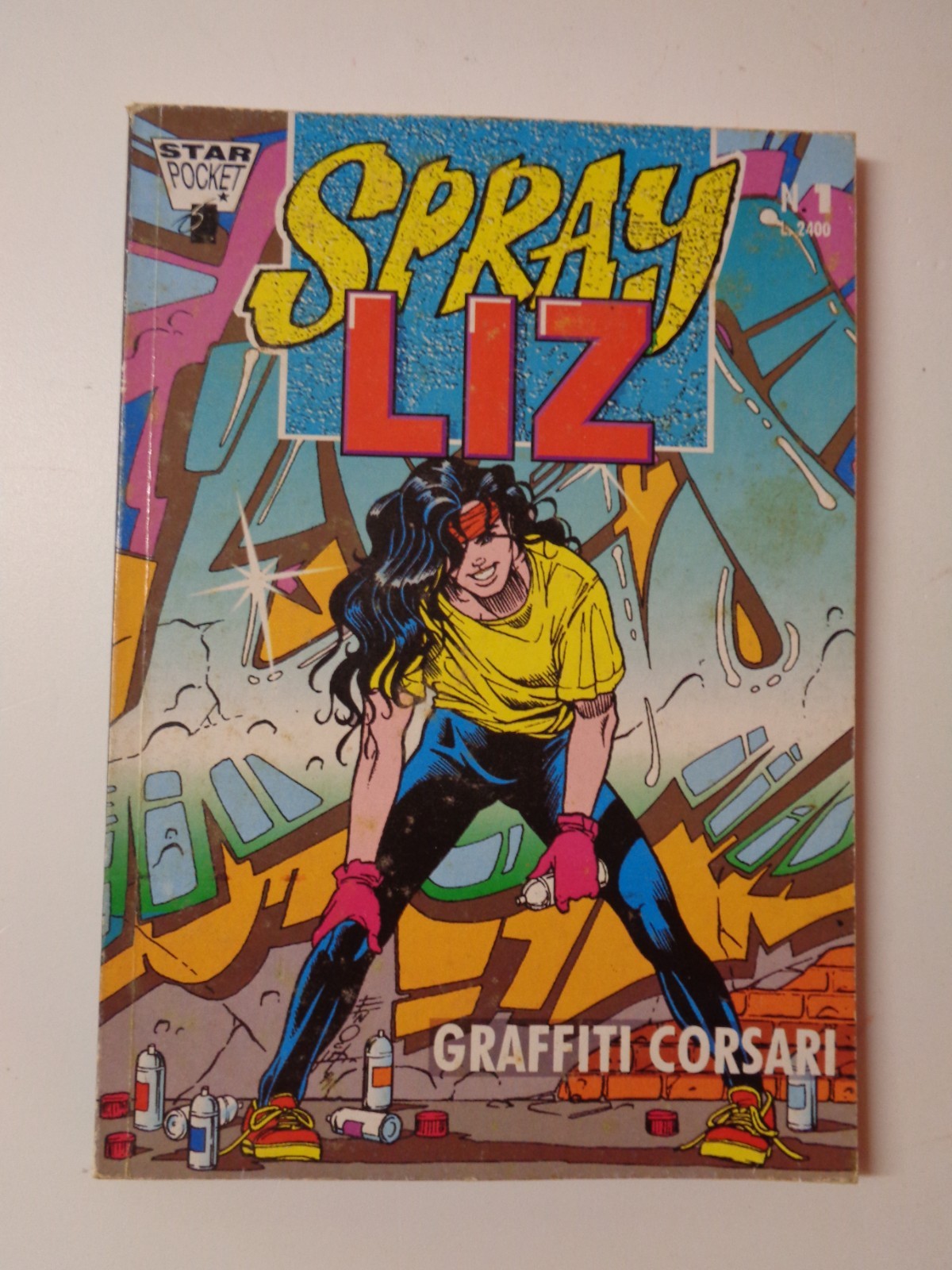 SPRAYLIZ 1/11 SERIE COMPLETA STAR COMICS PIU' CHE OTTIME CONDIZIONI
