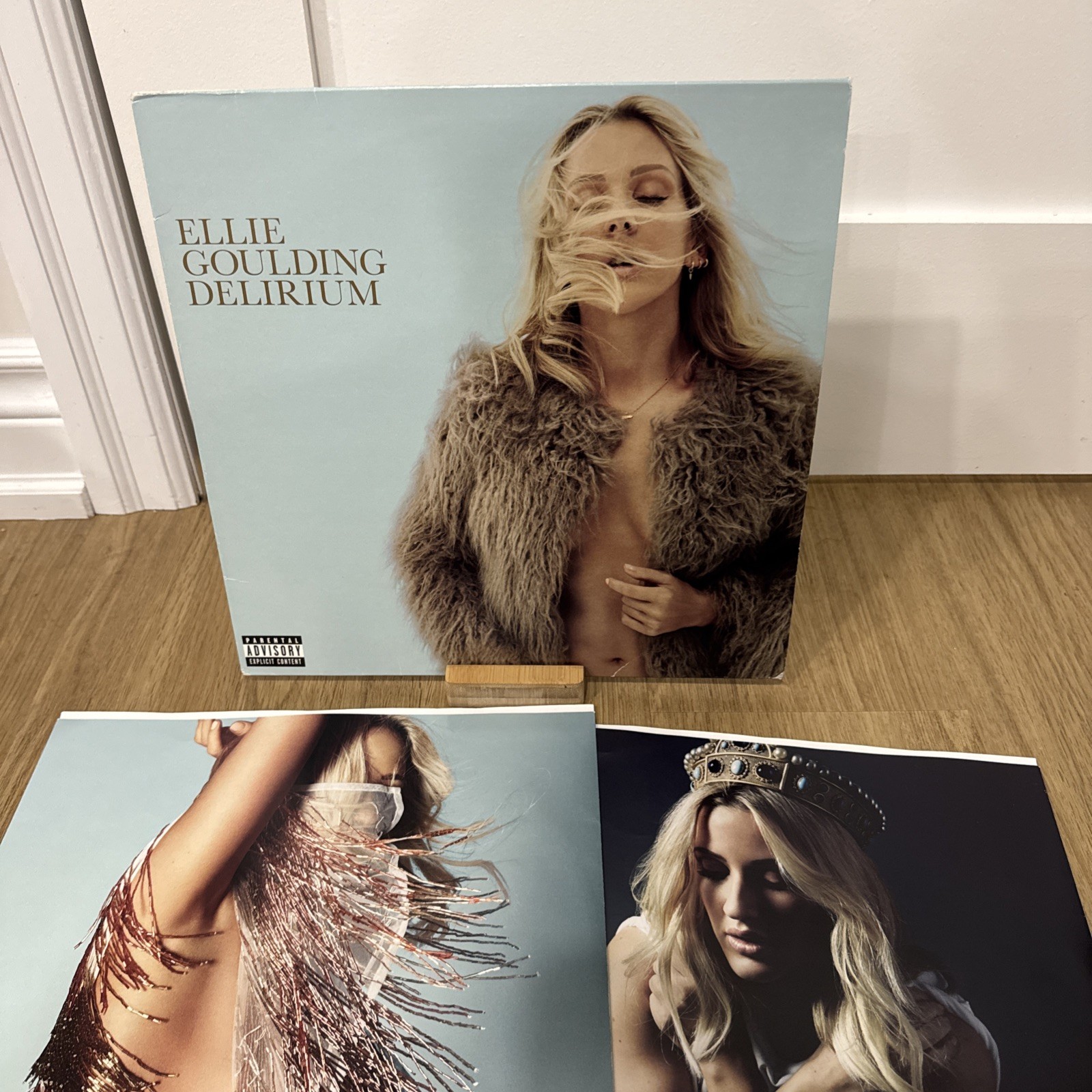 Ellie Goulding Delirium 2LP White Pressing Vinyl 2015, Interscope B0024226-01