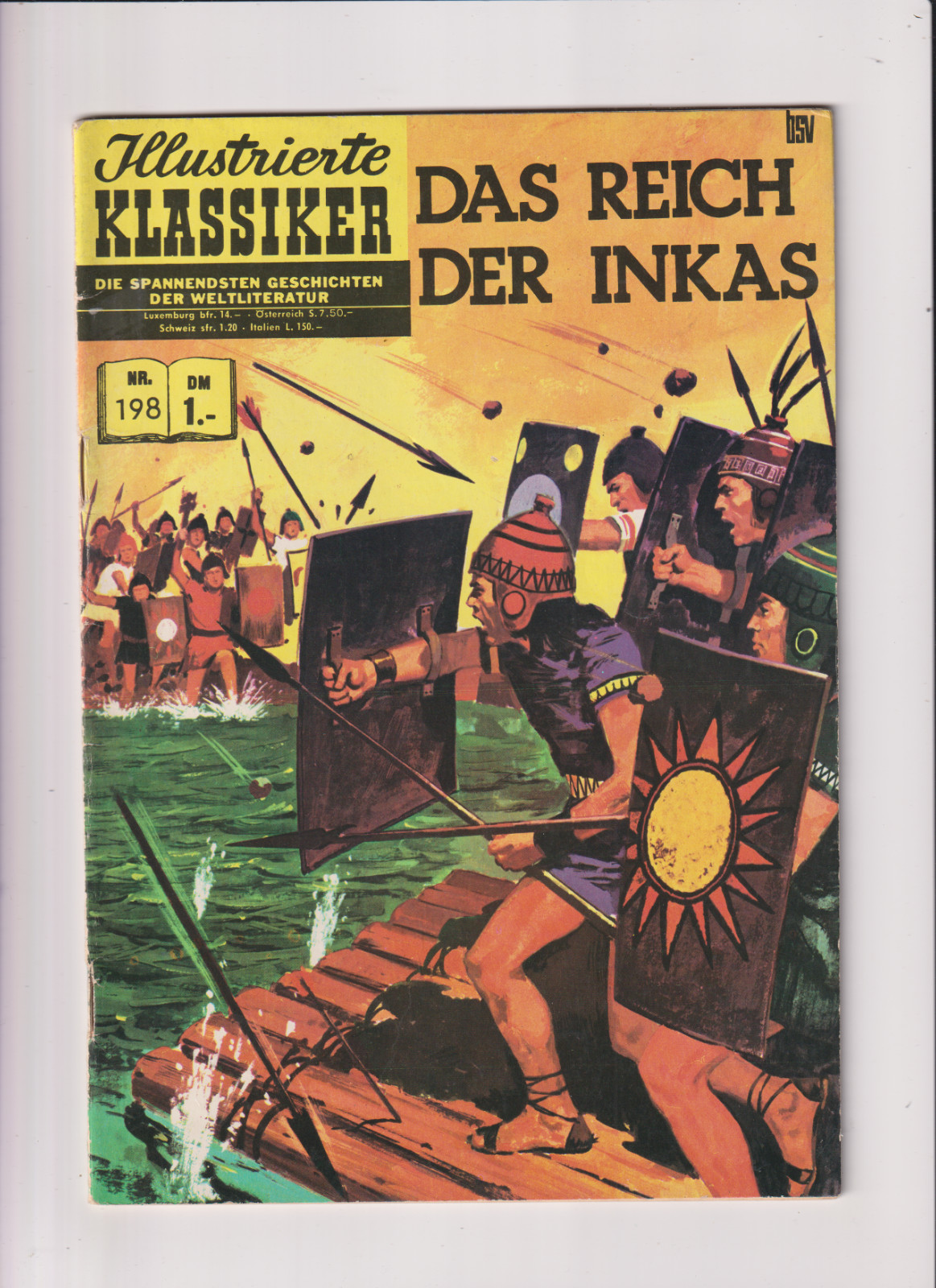 Classici illustrati 198 Il regno degli Incas BSV