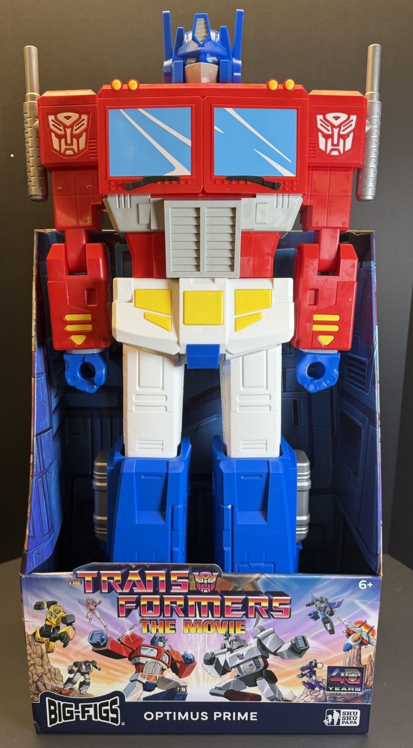 Transformers The Movie BigFigs Optimus Prime 30" Bersaglio Esclusivo Figura IN MANO