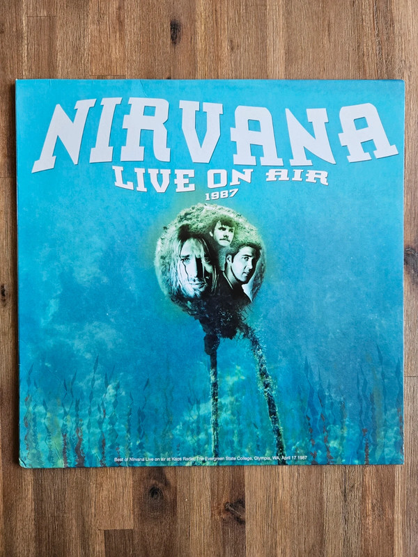 Lp Nirvana - Live on Air 1987