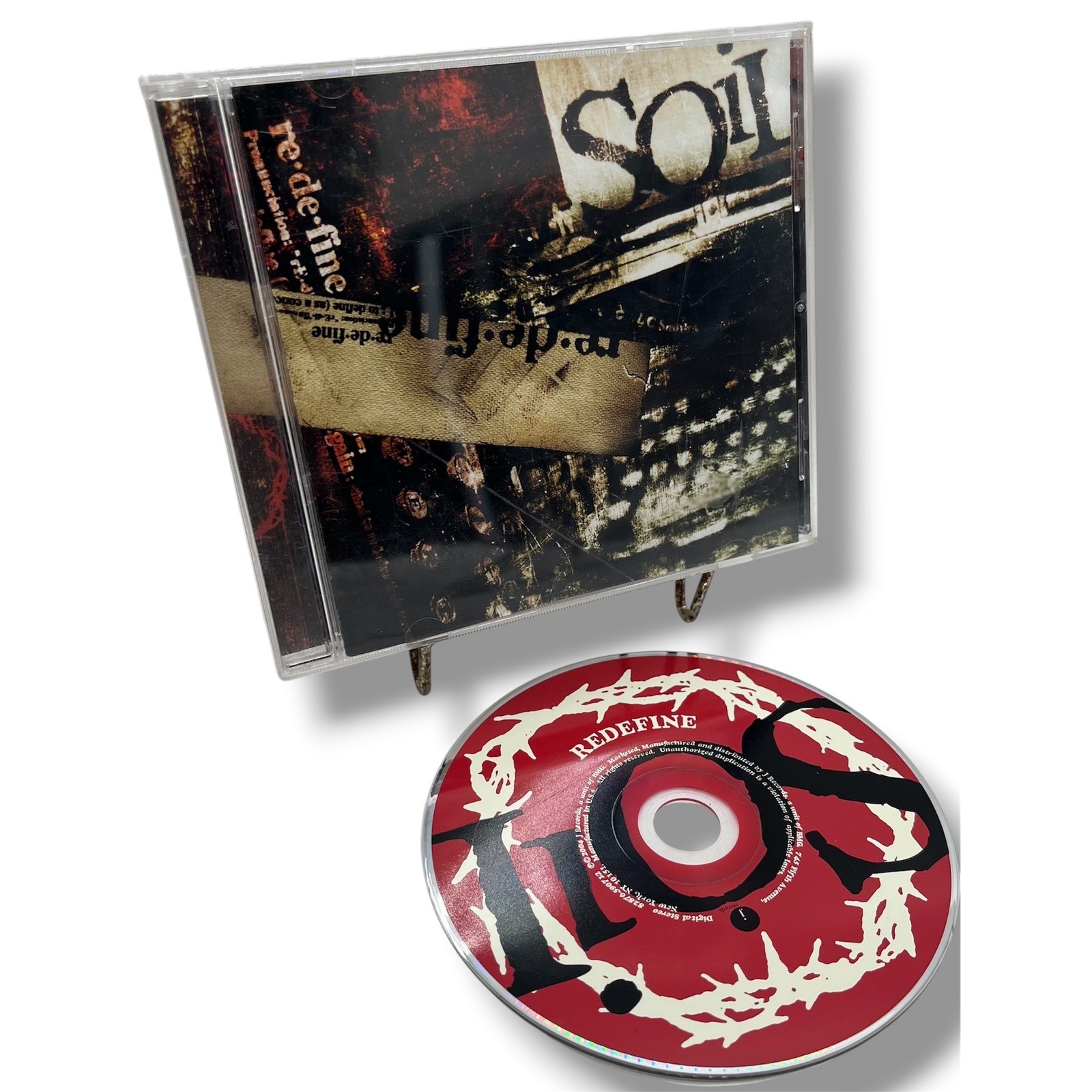 SOiL Redefine CD 2004 Alternative Metal J Records 82876-59071-2 Pride 11 Tracks