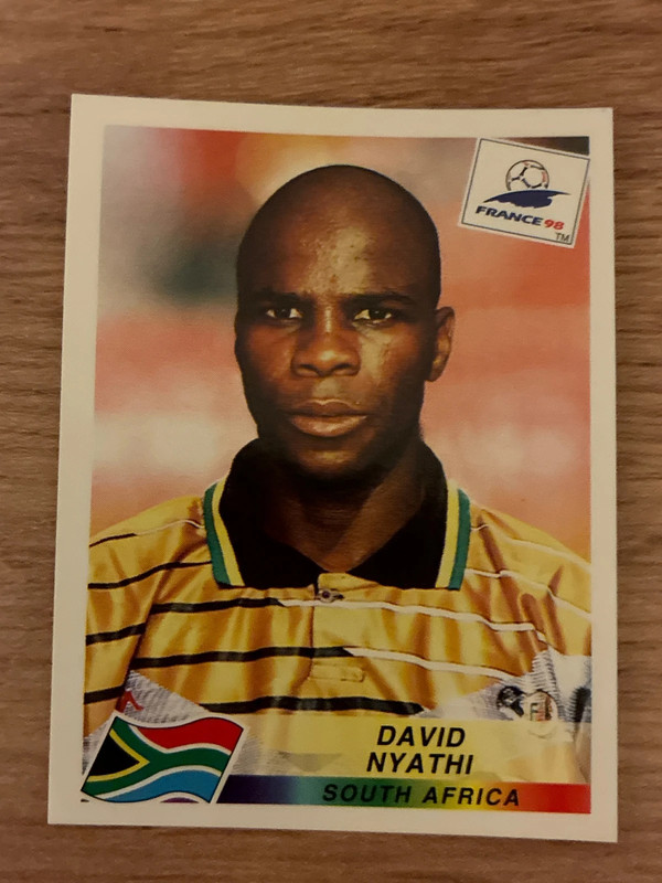 Figurina France 98 David Nyathi South Africa 181