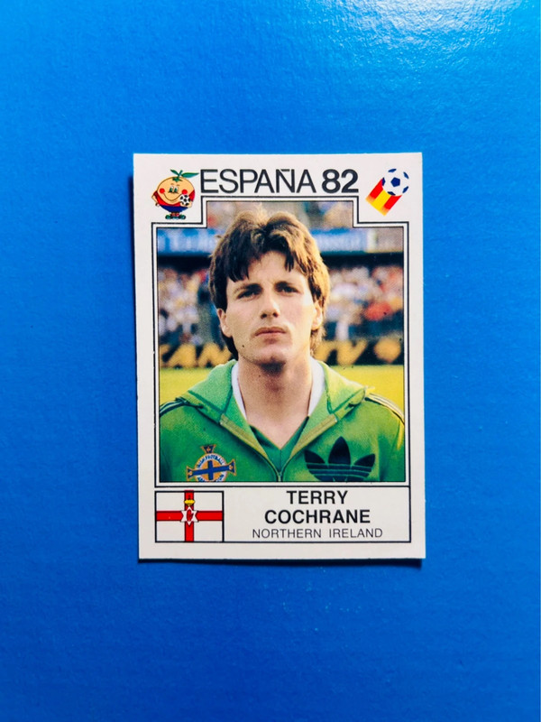 Figurina Calciatori Panini Espana 82 Cochrane Northern Ireland n. 341 Nuova