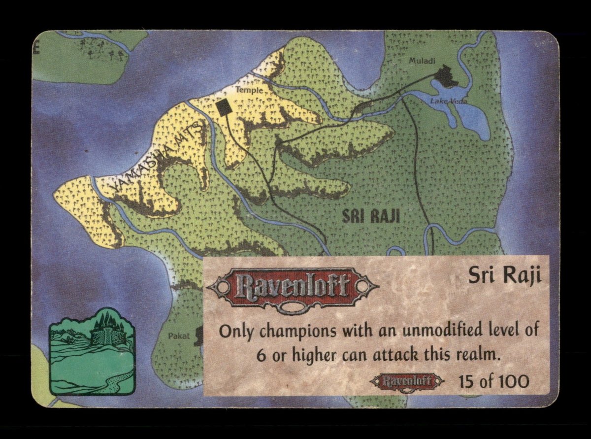 Sri Raji 15 Of 100 Spellfire Master OF Magic Ravencroft TC CC