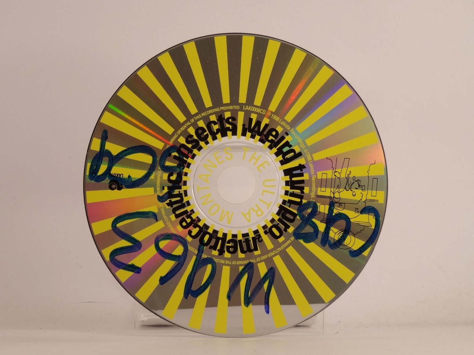 THE ULTRA MONTANES WEIRD TURN PRO (X6) 3 Track CD Single including Plastic Sleev