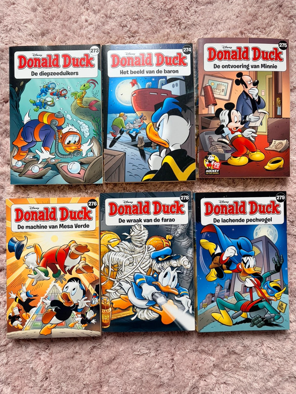 Donald Duck stripboeken - 6 pockets