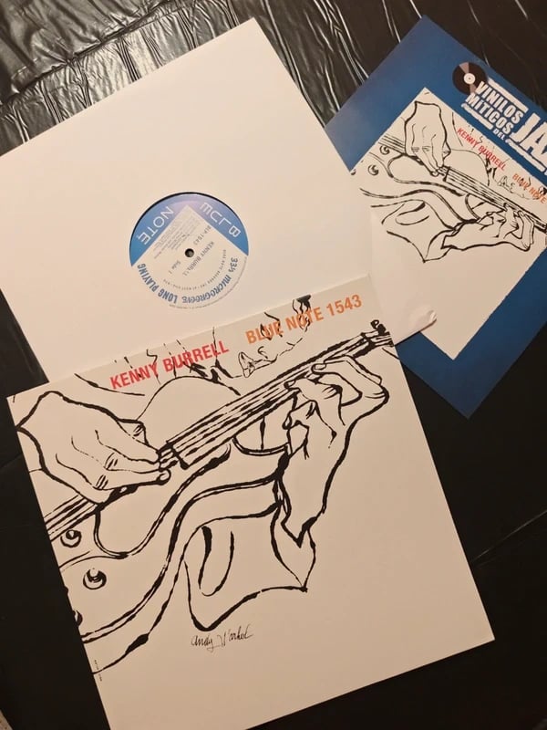 Kenny Burrell – Blue Note BLP 1543 – Andy Warhol