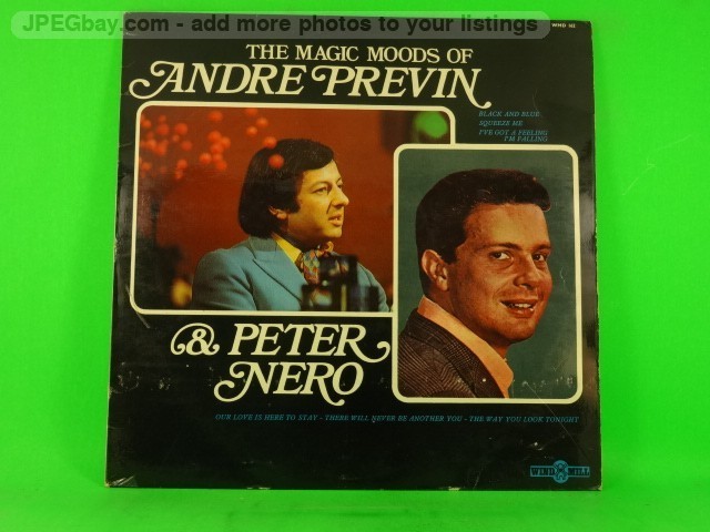 ANDRE PREVIN THE MAGIC OF ANDRE PREVIN AND PETER NERO (516) 10 Track LP plus Pic