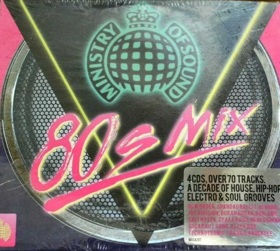 Various - Ministry Of Sound 80s Mix 4CD Pop Synth-Pop Electro NEW SEALED H/S