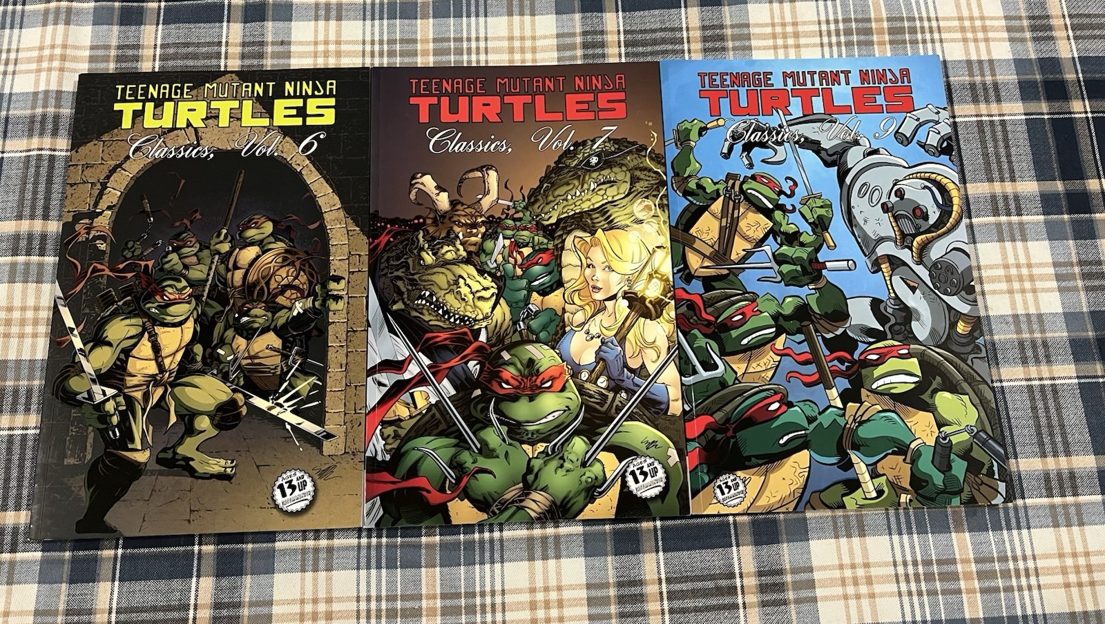 Lotto Teenage Mutant Ninja Turtles Classics volume 6 7 9 TPB TMNT