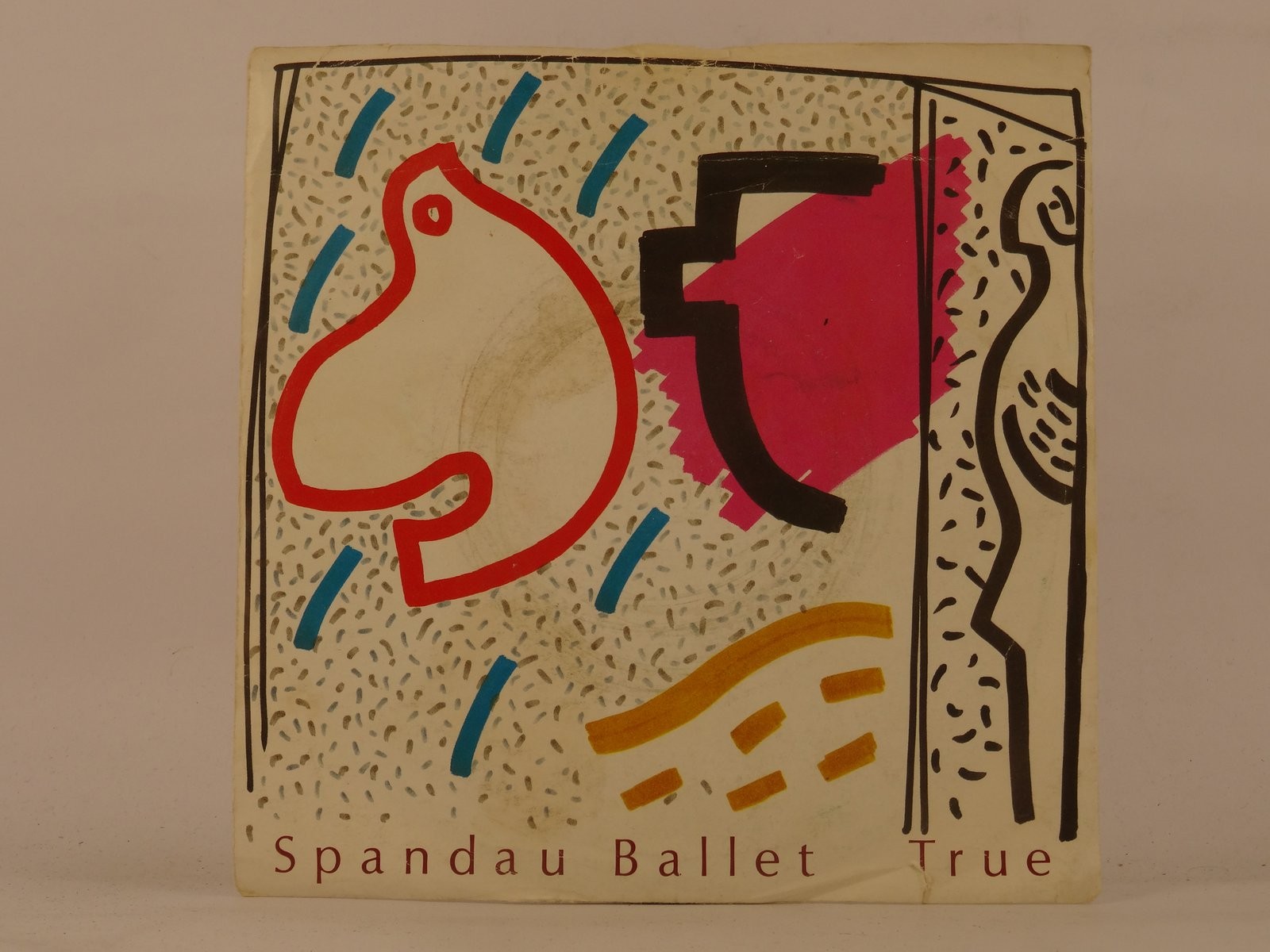 SPANDAU BALLET TRUE (99) 2 Track 7" Single plus Picture Sleeve CHRYSALIS