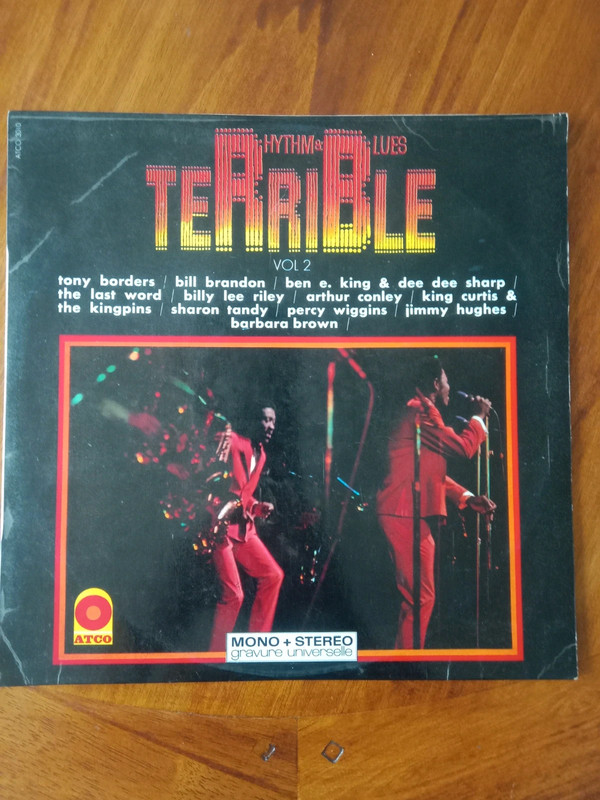 Terrible Rhytm & Blues Vol 2 Vinyle 33T