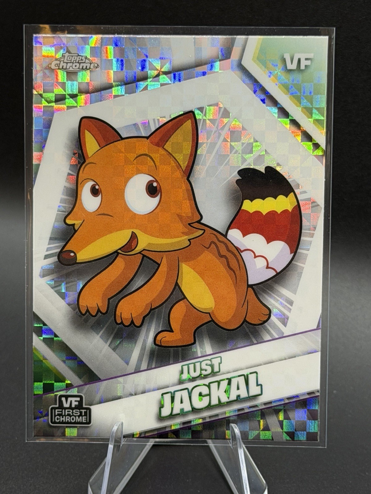 Just Jackal - VeeFriends 2026 Topps Chrome #106 X-Fractor