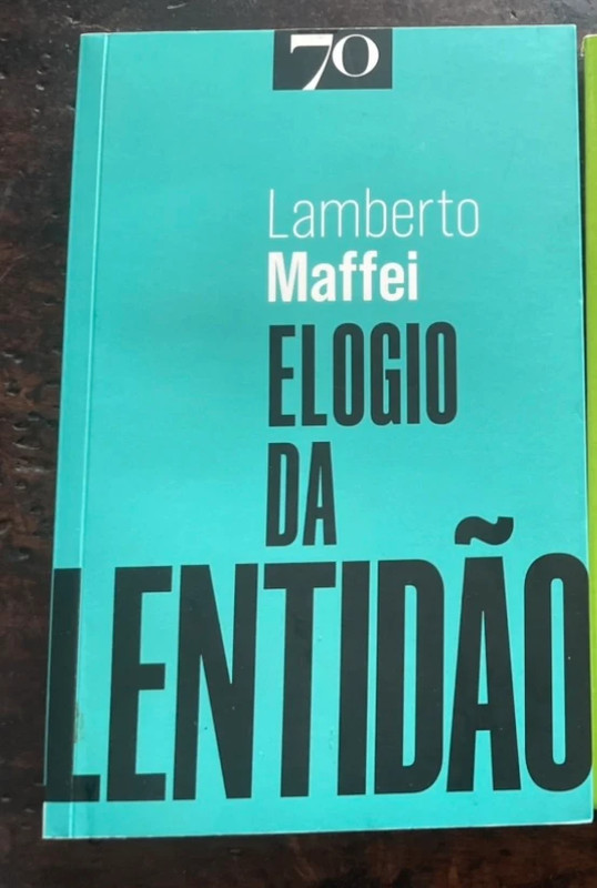 Lamberto Maffei elogio da lentidão