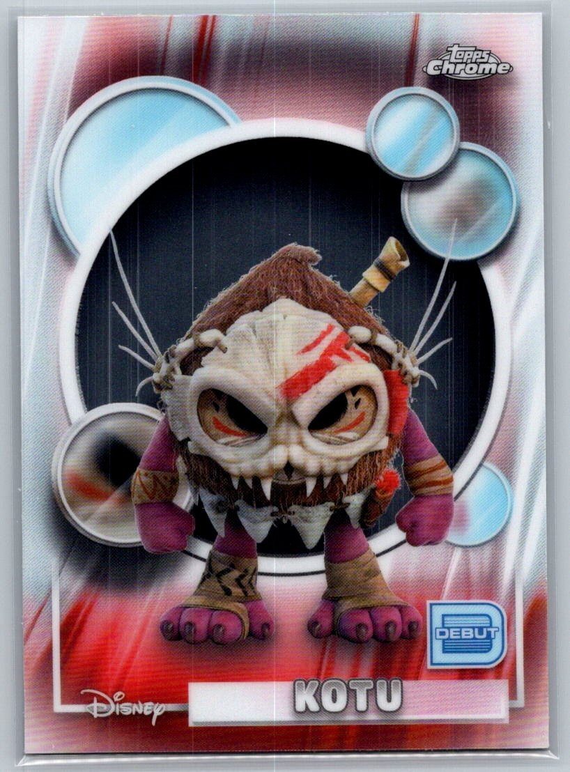 2026 Topps Chrome Disney Kotu #13 Moana Debutto