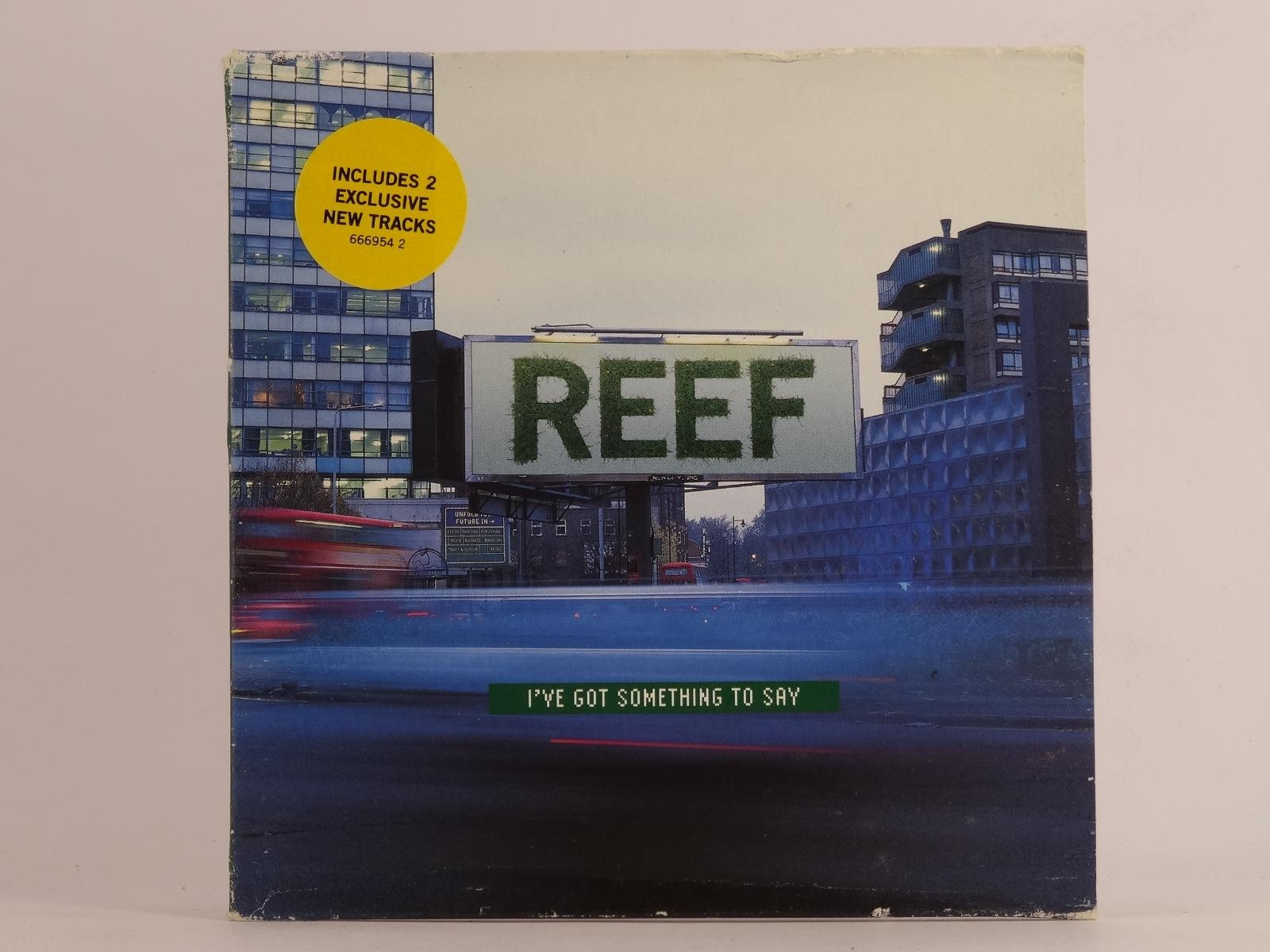 REEF I'VE GOT SOMETHING TO SAY (F60) 3 Track CD Single plus Picture Sleeve SONY