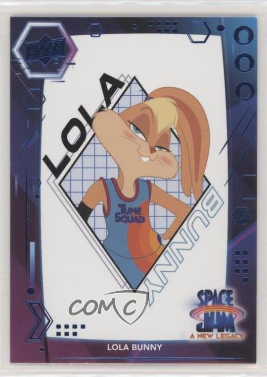 2021 Upper Deck Space Jam A New Legacy Blue Lola Bunny #26 0b0l