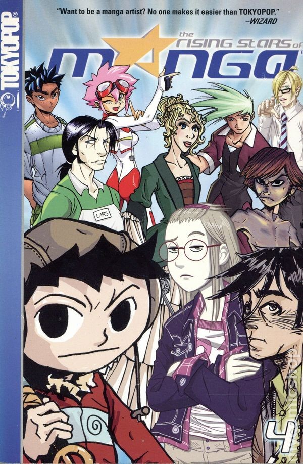 Rising Stars of Manga GN #4-1ST FN 2004 Immagine Stock