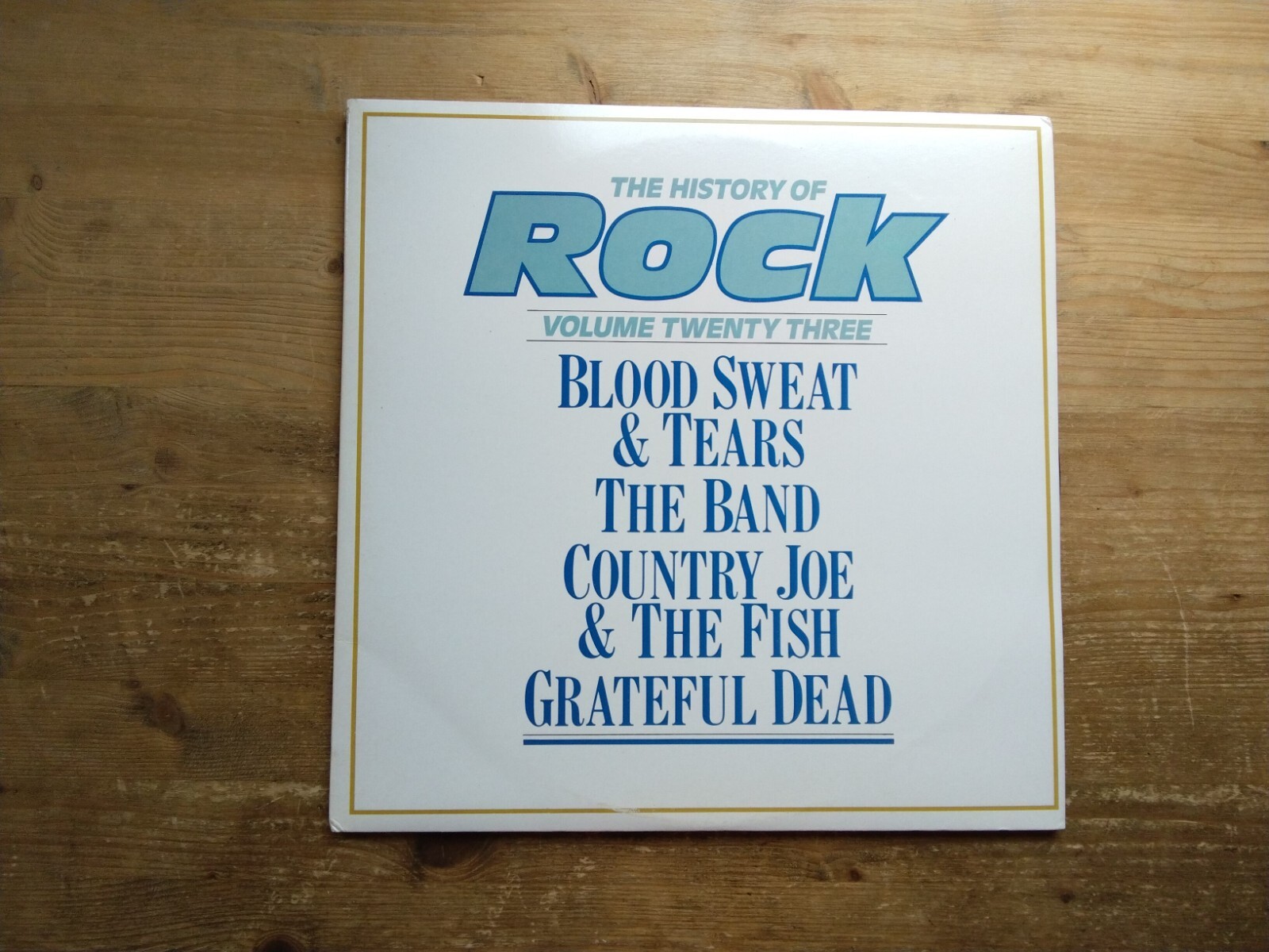 The History of Rock Volume 23 Band Grateful Dead EX x 2 Vinyl LP Record HRL023