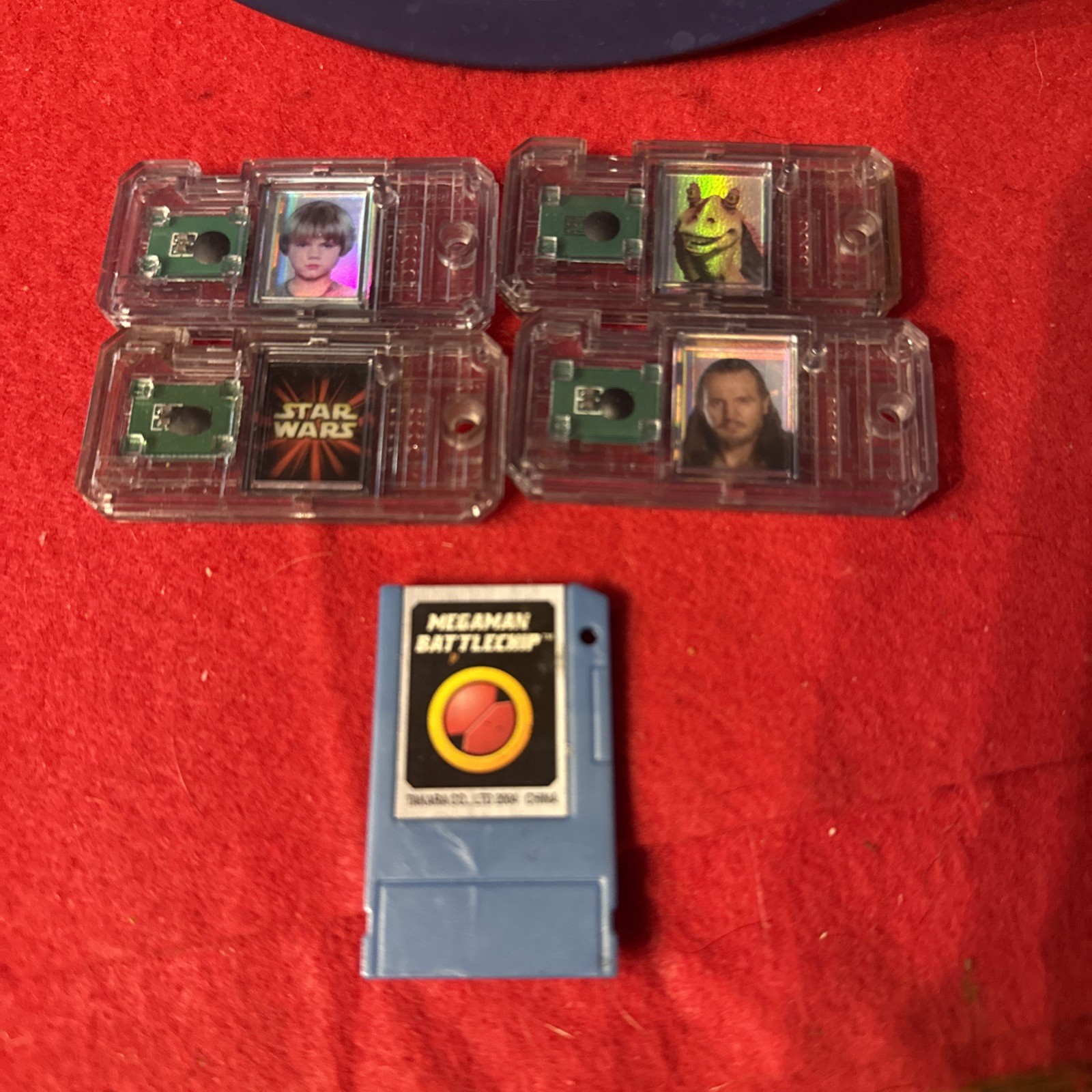 Lotto Chip CommTech Megaman Battlechip 2004 + 1999 Star Wars Episodio 1