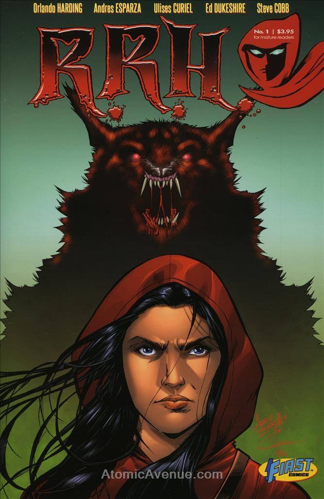 R.R.H. #1 VF; 1First | Red Riding Hood RRH - w/Bag+Board