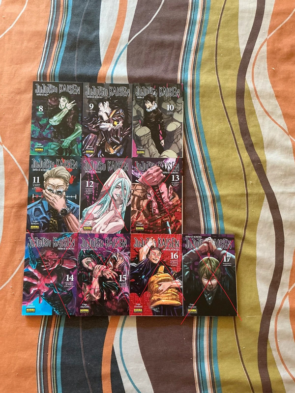 Mangas jujutsu kaisen 8-11