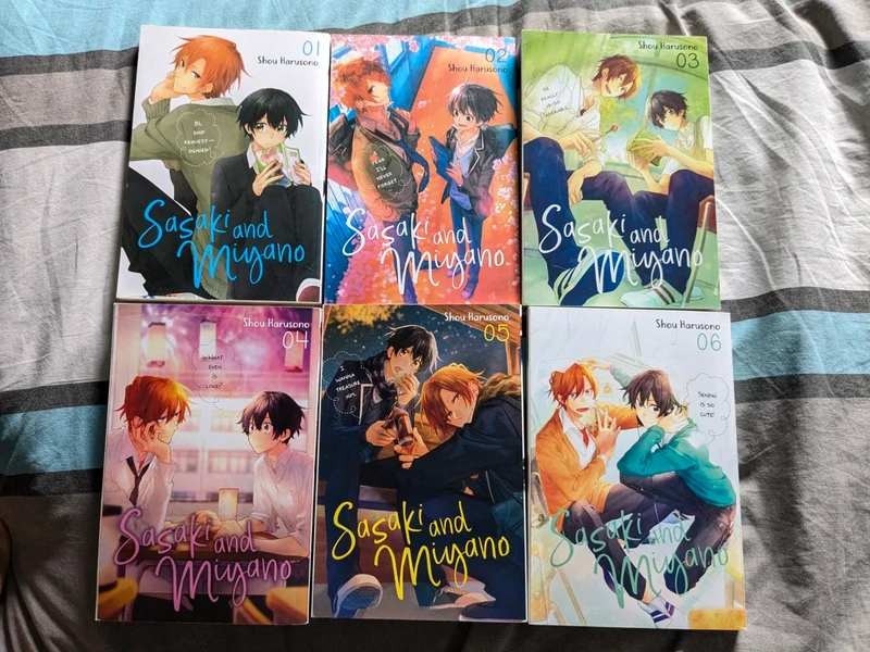 Sasaki and Miyano vol 1-6 English Yen Press manga BL