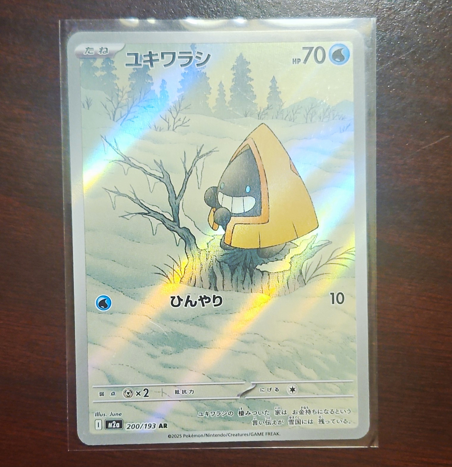 Snorunt 200/193 Art Rare Holo Giapponese M2a Mega Dream Ex Pokemon TCG 2025 HP70
