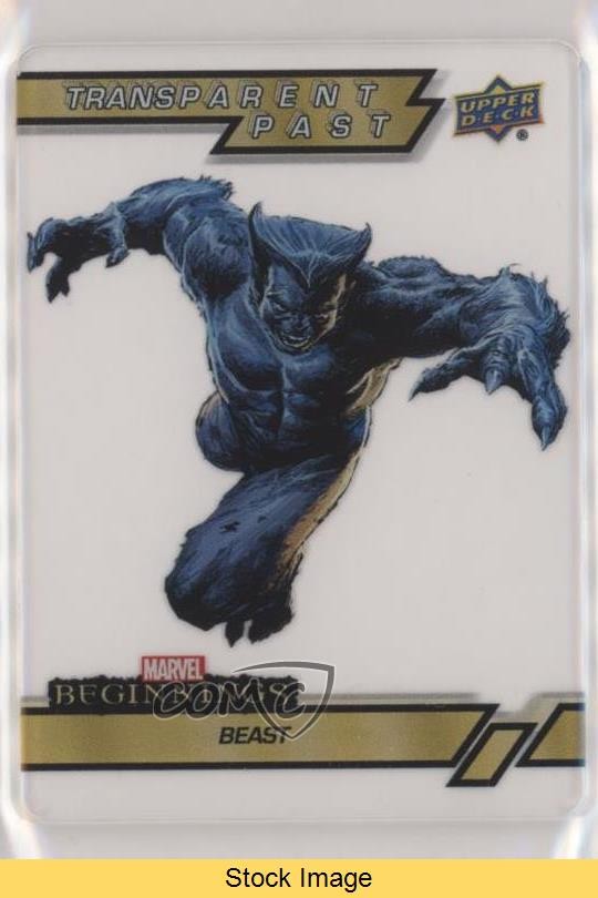 2022 Marvel Beginnings Vol 2 Series 1 Transparent Past Beast #TP-58 READ 0q72