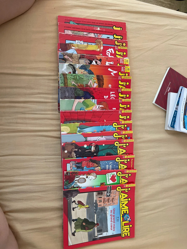 Lot de 16 j’aime lire