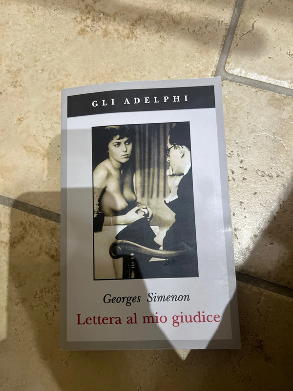 Vendo lettera al mio giudice di Simenon