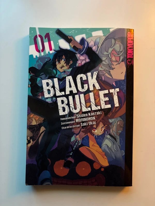 Black Bullet Band 1 Manga
