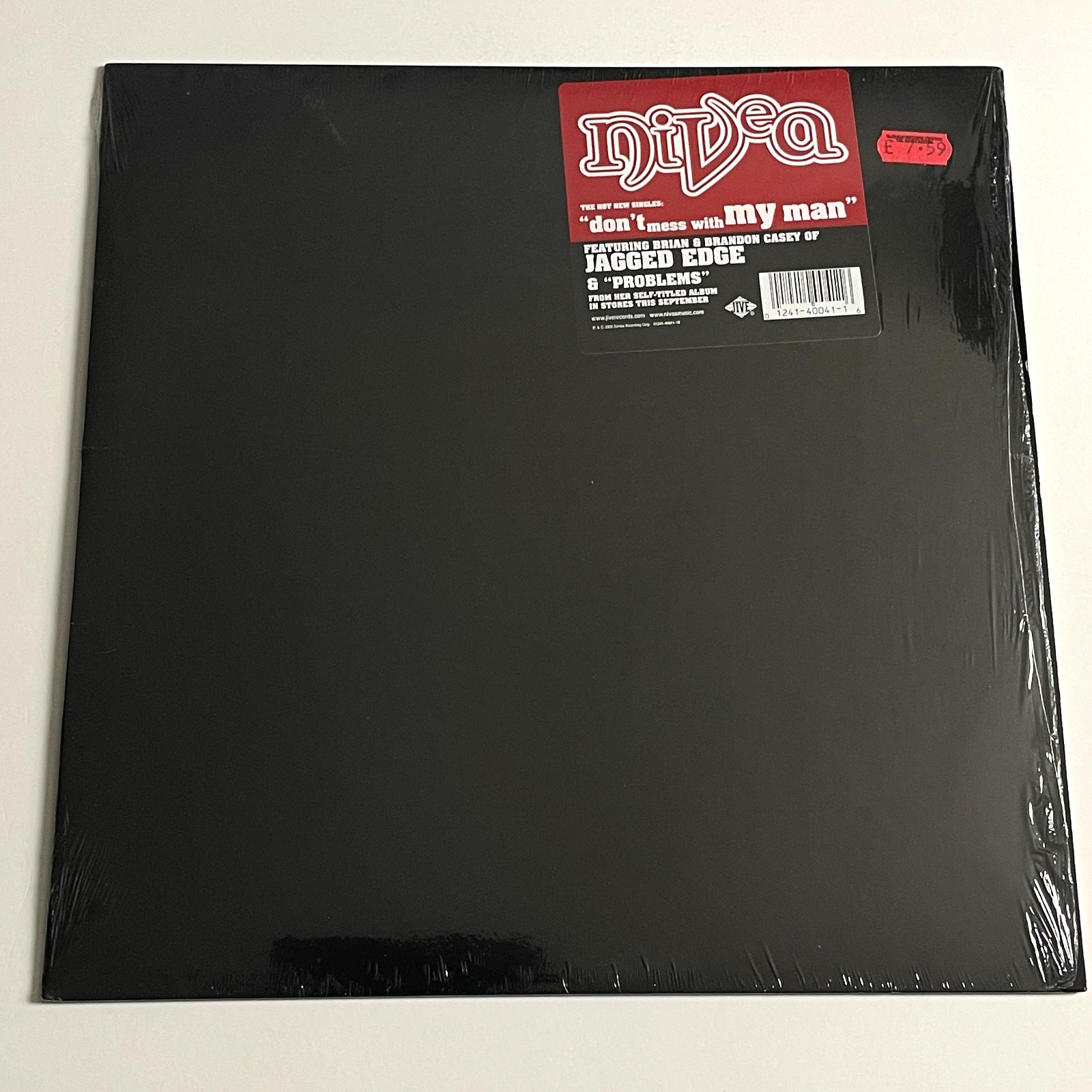 Nivea – Don't Mess With My Man 12" Vinyl Record (33rpm) – 01241-40041 NM/EX