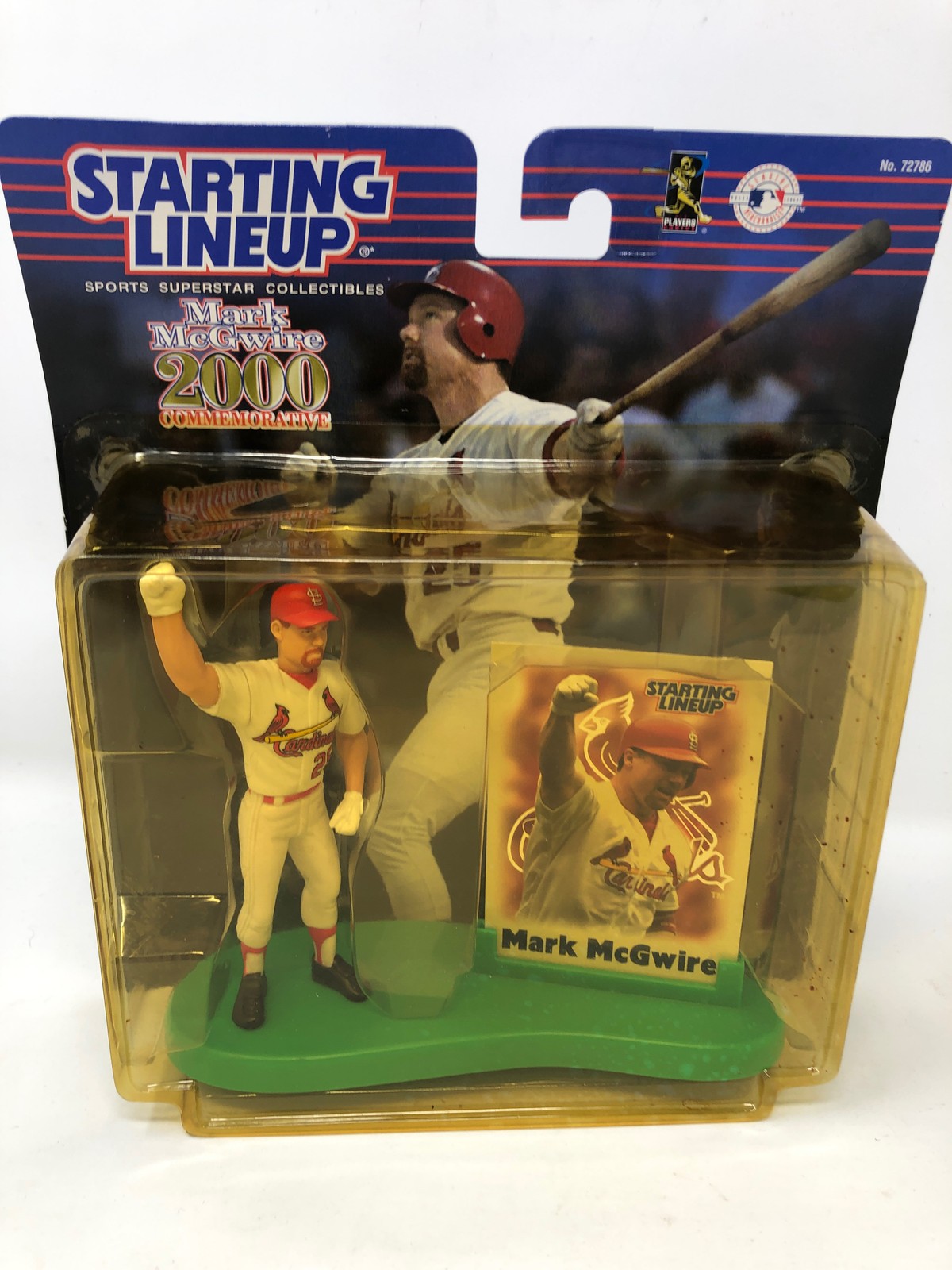 Starting Lineup Mark MCGWIRE / ST. Louis Cardinals 2000 Commemorative MLB Action
