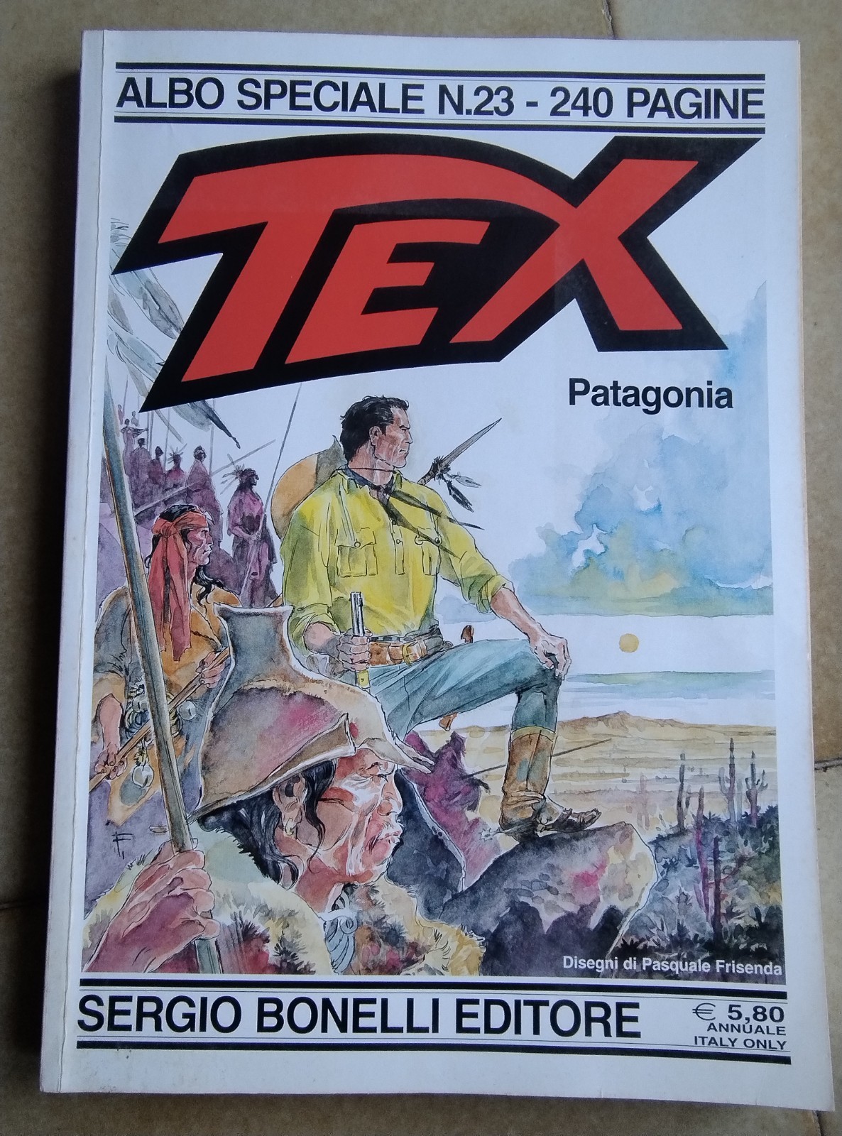TEX Speciale (Texone) n. 23 - Patagonia - 2009 - Disegni Pasquale Frisenda