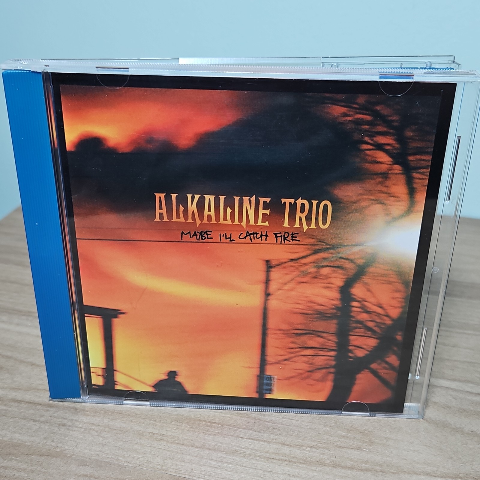 Alkaline Trio - Maybe I'll Catch Fire | 10 track CD Album | Rare with leaflet VG