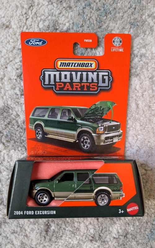 2004 Ford Excursion Matchbox Moving Parts