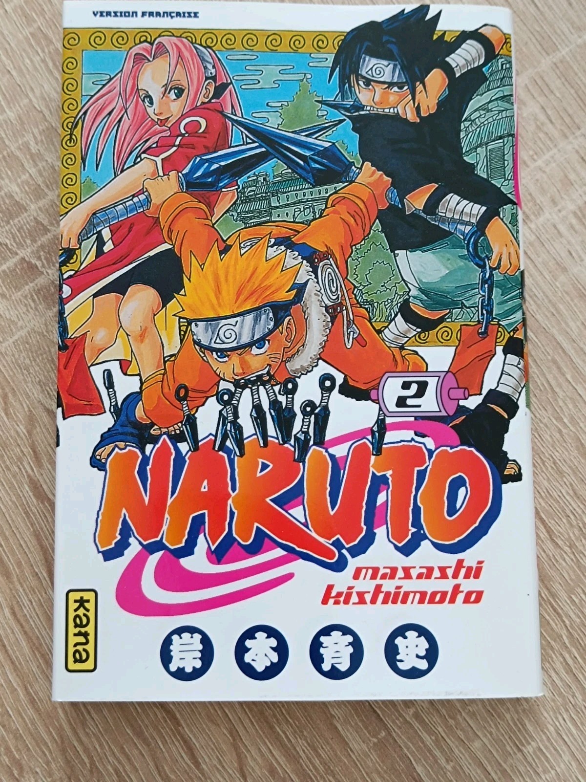 Libro Manga Naruto Vol 2 Edizione Kana