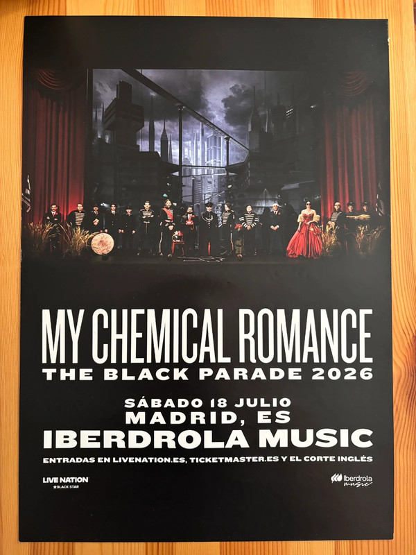 Poster My Chemical Romance The Black Parade
