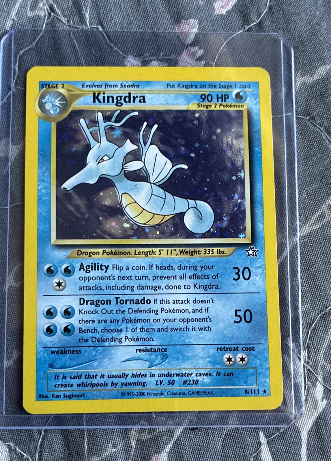 Kingdra 8/111 Neo Genesis Holo