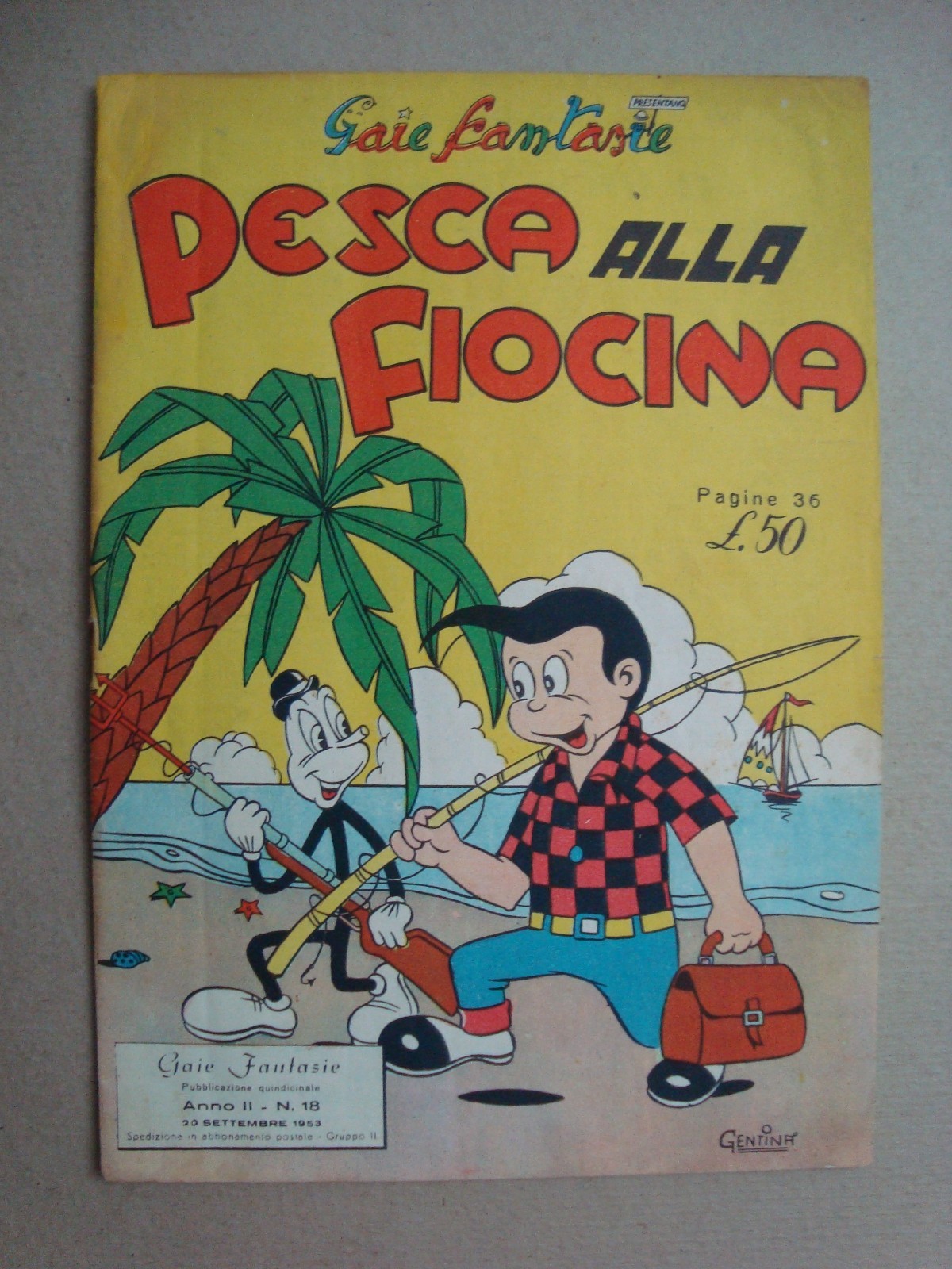 gaie fantasie n° 18 albo d'oro ed.alpe 1953