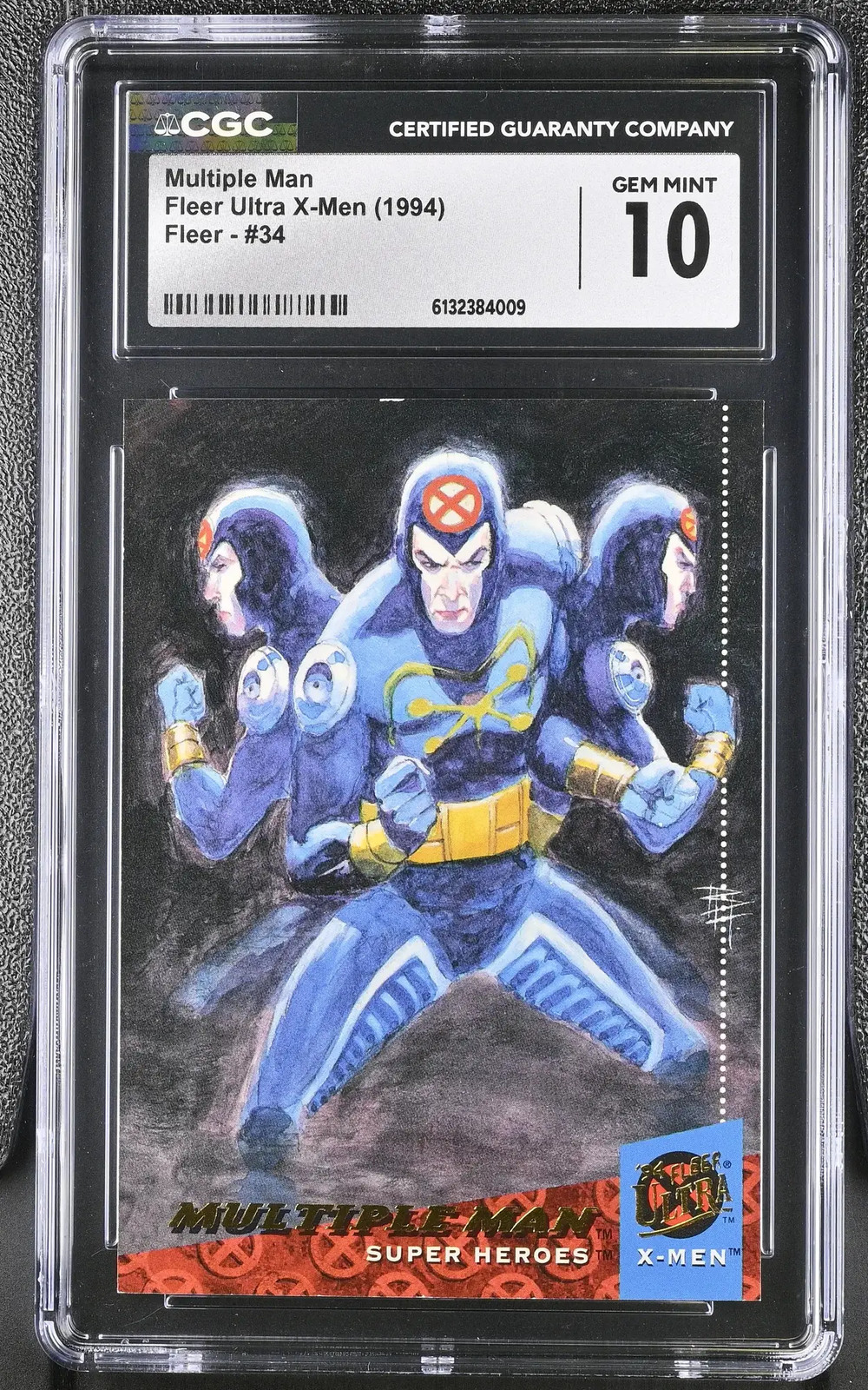 1994 Fleer Ultra X-Men Multiple Man #34 CGC 10