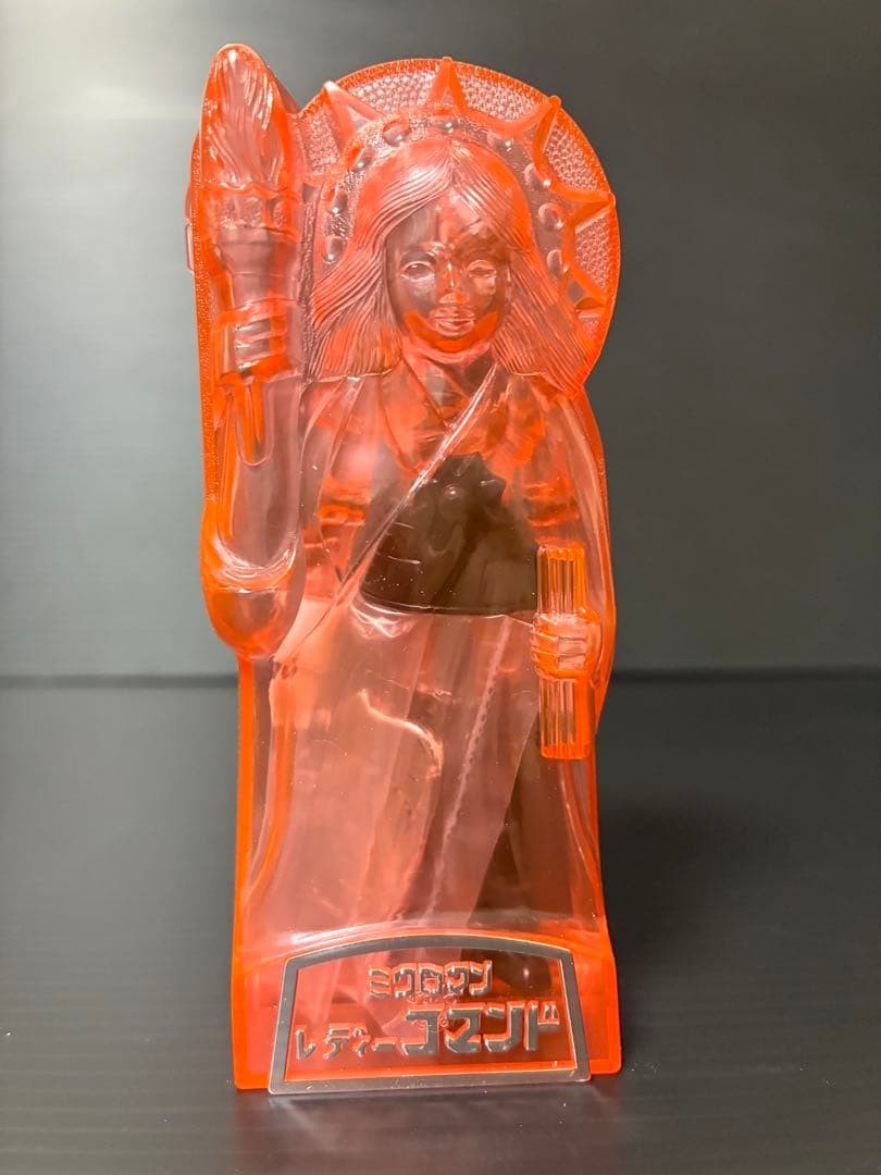 Takara Microman Lady Command M184 Clear Mode Orange Action Figure Unused Case