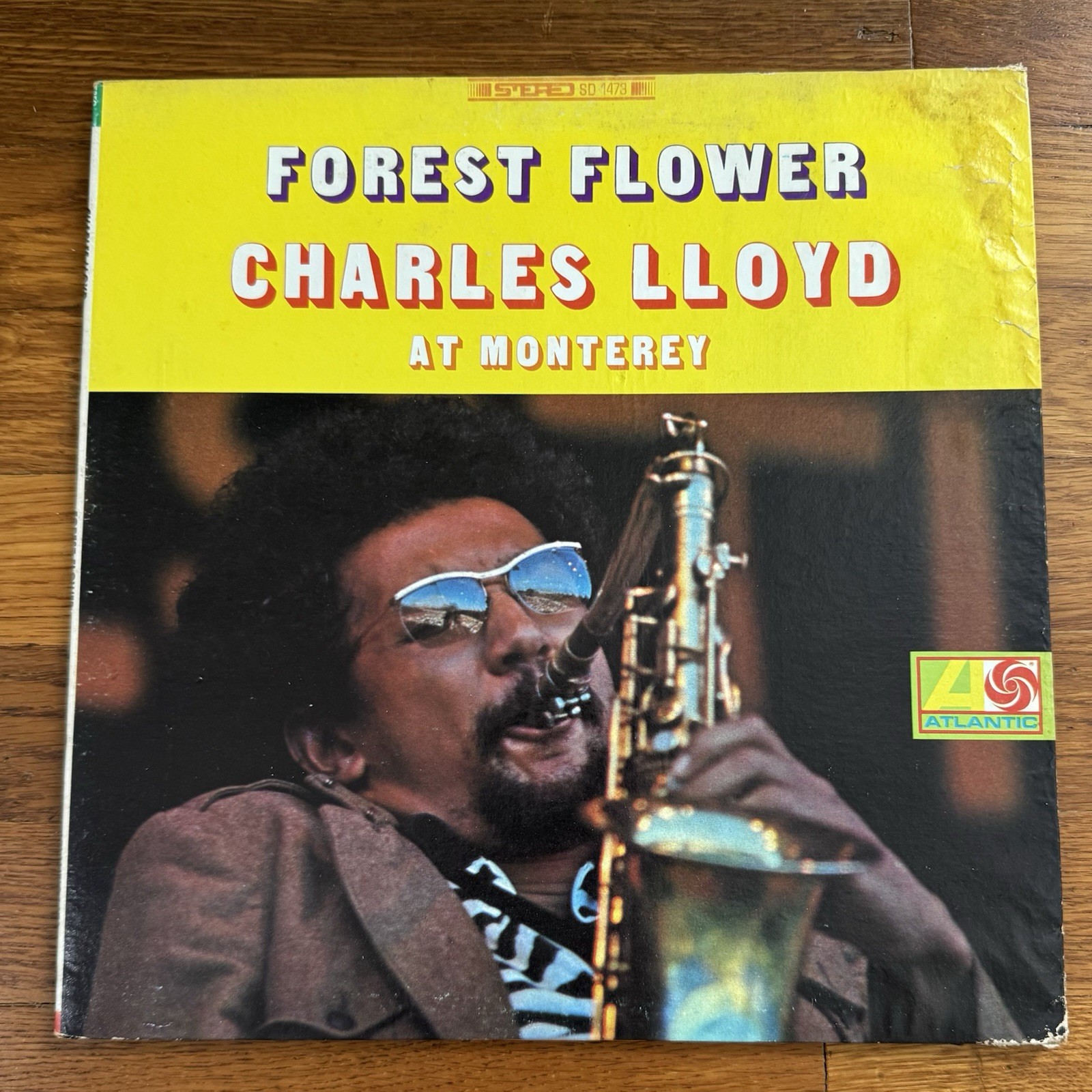 Charles Lloyd Forest Flower At Monterey Vinyl Atlantic Record LP SD 1473 VTG